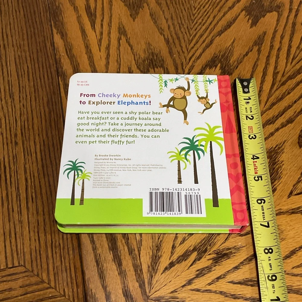 4 Board Books: Moo Moo, Woof, Woof, Furry Friends & What Makes a Rainbow